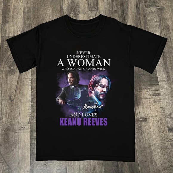 John Wick Loves Keanu Ree Shirt Gift PM - Picture 1 of 2